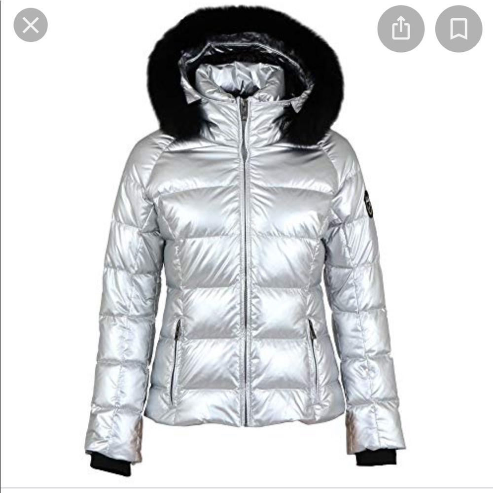 SKEA LIMITED SILVER SKI JACKET